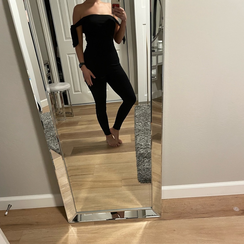 Cute Tie Jumpsuit